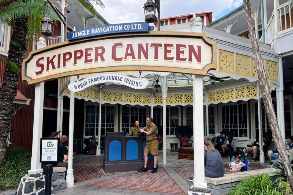 Skipper Canteen restaurant entrance at Magic Kingdom, Jungle Navigation Co. Ltd.